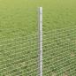 Preview: Schweissdrahtzaun mit Pfosten 100 x 0,5 m Verzinkter Stahl Netz