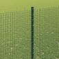 Preview: Geschweißter Drahtzaun mit Pfosten 10 x 1,5 m Grün Netz