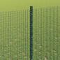 Preview: Geschweißter Drahtzaun mit Pfosten 25 x 1,4 m Grün Netz
