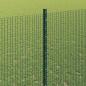 Preview: Geschweißter Drahtzaun mit Pfosten 50 x 1,4 m Grün Netz