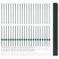 Preview: Zaun mit Pfosten Grün 1,4 x 50 m Stahl und PVC