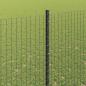 Preview: Geschweißter Drahtzaun mit Pfosten 25 x 1,5 m Verzinkter Stahl