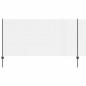 Preview: Zaun mit Pfosten Grau 1,2 x 50 m Stahl und PVC