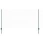 Preview: Sechseckzaun mit Pfosten 10 x 1,2 m PVC-beschichteter Stahl