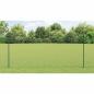 Preview: Zaun mit Pfosten Grün 1,4 x 10 m Stahl und PVC
