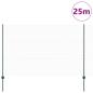 Preview: Sechseckzaun mit Pfosten 25 x 1,5 m PVC-beschichteter Stahl