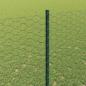 Preview: Sechseckzaun mit Pfosten 25 x 1,5 m PVC-beschichteter Stahl