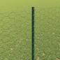 Preview: Sechseckzaun mit Pfosten 25 x 1,5 m PVC-beschichteter Stahl
