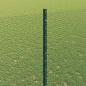 Preview: Zaun mit Pfosten Grün 1,4 x 50 m Stahl und PVC