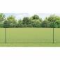 Preview: Zaun mit Pfosten Grün 1,4 x 50 m Stahl und PVC