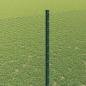 Preview: Sechseckzaun mit Pfosten 50 x 1,6 m PVC-beschichteter Stahl