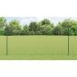 Preview: Zaun mit Pfosten Grün 1,6 x 100 m Stahl und PVC