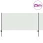 Preview: Zaun mit Pfosten Grau 1 x 25 m Stahl