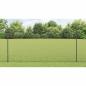 Preview: Zaun mit Pfosten Grau 1,2 x 25 m Stahl