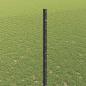 Preview: Sechseckzaun mit Pfosten 25 x 1,4 m PVC-beschichteter Stahl