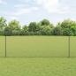 Preview: ARDEBO.de - Sechseckzaun mit Pfosten 50 x 1,4 m PVC-beschichteter Stahl