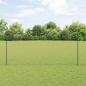 Preview: ARDEBO.de - Sechseckzaun mit Pfosten 50 x 1,4 m PVC-beschichteter Stahl