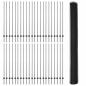 Preview: Sechseckzaun mit Pfosten 100 x 1,6 m PVC-beschichteter Stahl