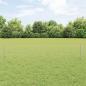 Preview: Zaun mit Pfosten Silber 0,4 x 10 m Stahl