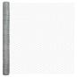 Preview: Zaun mit Pfosten Silber 1,5 x 10 m Stahl