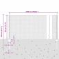 Preview: Zaun mit Pfosten Silber 0,8 x 25 m Stahl