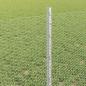 Preview: Zaun mit Pfosten Silber 0,6 x 50 m Stahl