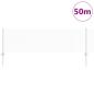 Preview: Zaun mit Pfosten Silber 0,6 x 50 m Stahl
