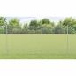 Preview: Zaun mit Pfosten Silber 1,2 x 50 m Stahl