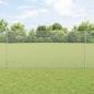 Preview: Zaun mit Pfosten Silber 1,2 x 50 m Stahl
