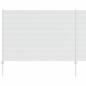Preview: Zaun mit Pfosten Silber 1,5 x 50 m Stahl