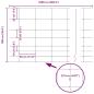 Preview: Zaun mit Pfosten Silber 1 x 25 m Stahl