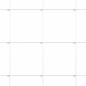 Preview: Zaun mit Pfosten Silber 1,5 x 25 m Stahl