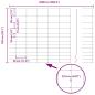 Preview: Zaun mit Pfosten Silber 1,5 x 25 m Stahl