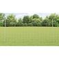 Preview: Zaun mit Pfosten Silber 1,2 x 50 m Stahl