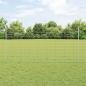 Preview: ARDEBO.de - Zaun mit Pfosten Silber 1,2 x 50 m Stahl