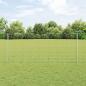 Preview: ARDEBO.de - Zaun mit Pfosten Silber 1 x 100 m