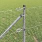 Preview: Geschweißter Drahtzaun mit Stacheln 25 x 1 m Verzinkter Stahl