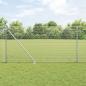 Preview: ARDEBO.de - Geschweißter Drahtzaun mit Stacheln 50 x 1,4 m Verzinkter Stahl