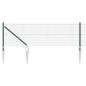 Preview: Zaunpfosten Grün 10 x 0,6 m (12 x 12 mm Netz) Stahl und PVC