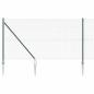 Preview: Schweißdrahtzaun mit Spikes 10 x 1 m PVC-beschichteter Stahl