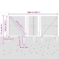 Preview: Zaunpfosten Grün 10 x 1,2 m (16 x 16 mm Netz) Stahl und PVC