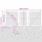 Preview: Zaunpfosten Grün 10 x 1,2 m (19 x 19 mm Maschen) Stahl und PVC