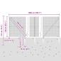 Preview: Zaunpfosten Grün 10 x 1,4 m (12 x 12 mm Maschen) Stahl und PVC