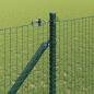 Preview: Geschweißter Drahtzaun mit Stacheln 10 x 1,4 m Grün Netz