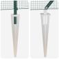 Preview: Zaunpfosten Grün 25 x 0,6 m (19 x 19 mm Maschen) Stahl und PVC
