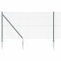 Preview: Zaunpfosten Grün 25 x 1 m (16 x 16 mm Netz) Stahl