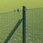 Preview: Zaunpfosten Grün 25 x 1,4 m (12 x 12 mm Netz) Stahl und PVC