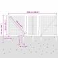 Preview: Zaunpfosten Grün 25 x 1,4 m (25 x 25 mm Maschen) Stahl und PVC