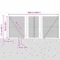 Preview: Zaunpfosten Grün 25 x 1,6 m (12 x 12 mm Netz) Stahl und PVC