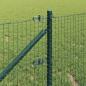 Preview: Geschweißter Drahtzaun mit Stacheln 50 x 0,4 m Grün Netz
